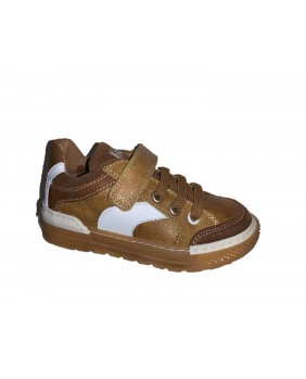 PRIMIGI 5422022 sneakers basse scarpe marrone bambino pelle
