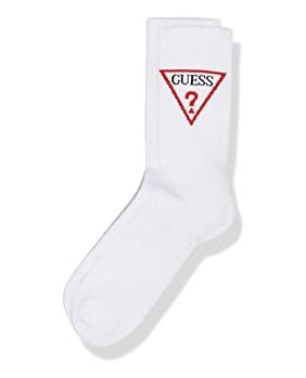 GUESS calze Socks men bianco one size adult