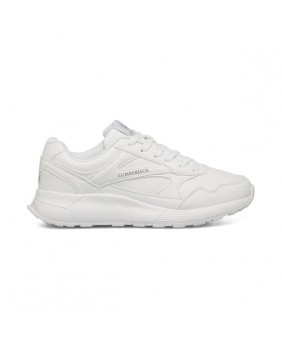 LUMBERJACK BONT SWC7311 sneakers scarpe donna pelle bianco