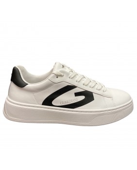 GUARDIANI NEW ERA 0250 LOW sneakers casual scarpe uomo pelle bianco